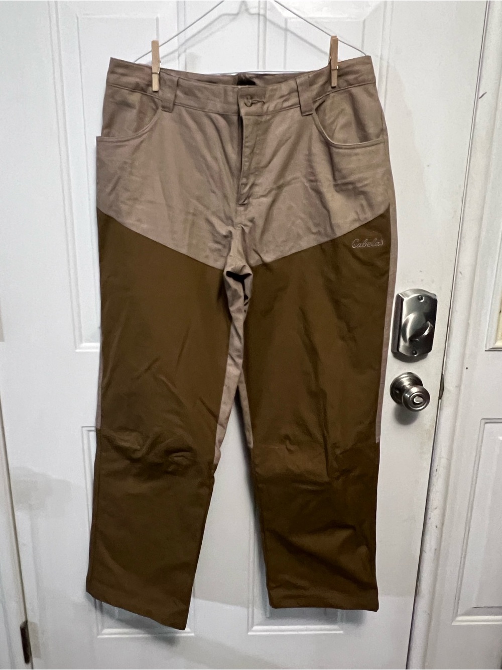 Cabela’s Men’s 36 Classic Fit Upland Hunting Pants Two Tone Brown Tan 486CPT020
